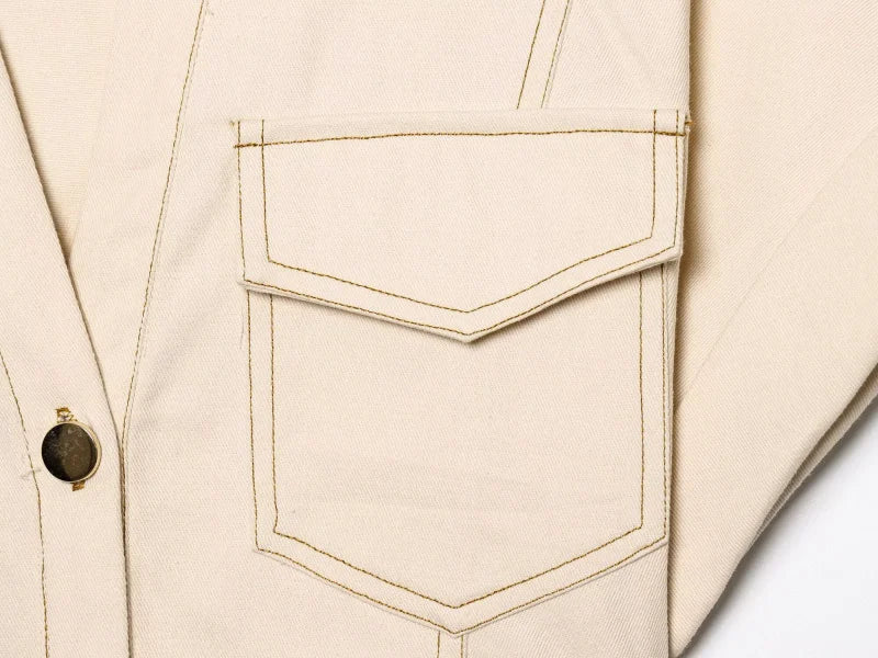 Elegante Denim MIDI Jurk™